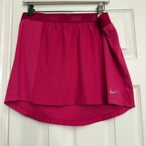 New Nike hot pink skirt tennis yoga large athletic $89